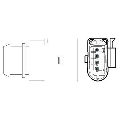 Bilde av MAGNETI MARELLI 466016355170 Lambdasonde oppvarmet 4 SKODA: Octavia 3 Combi, Fabia III Hatchback, AUDI: A3 Sportback, Q3, VOLKSWAGEN: Polo V Hatchback