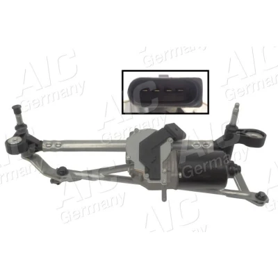 Bilde av AIC 71248 Vindusvisker Stangsystem for venstreratt foran med elektromotor OPEL: Corsa D Hatchback