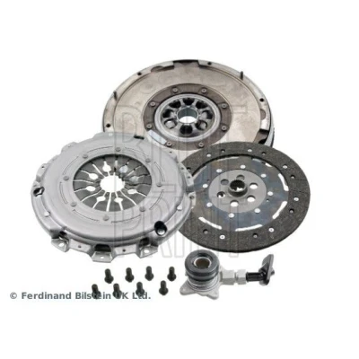Bilde av BLUE PRINT ADBP300019 Clutch fire deler med sentral utkobling, syntetisk fett, dobbeltmassesvinghjul skruer, svinghjul 240