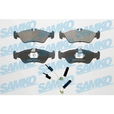 Bilde av SAMKO 5SP610A Bremseklosser MERCEDES BENZ: G Klasse SUV, Sprinter 3 T Minibuss, Flatvogn lastebil/Chassis, VOLKSWAGEN: LT 28 46 2 Kasten