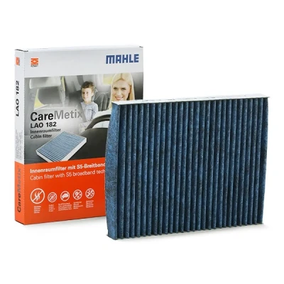 Bilde av MAHLE ORIGINAL LAO 182 Kupéfilter Karbonfilter, med antiallergisk virkning, antibakteriell effekt 278,0 217 30,0 CST4624