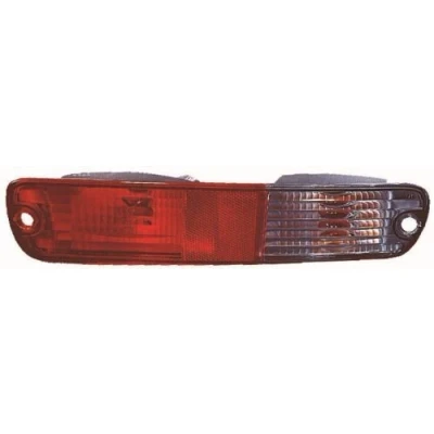 Bilde av ABAKUS 214 1317R UE Baklykter høyre nedre del PY21W, W21/5W Rød uten pæreholder, lyspære MITSUBISHI: PAJERO 3