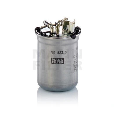 Bilde av MANN FILTER WK 823/3 x Drivstoffilter 8 med tetning SKODA: Fabia 2, Roomster, 1 Combi, VOLKSWAGEN: Polo IV Hatchback, SEAT: Ibiza 3