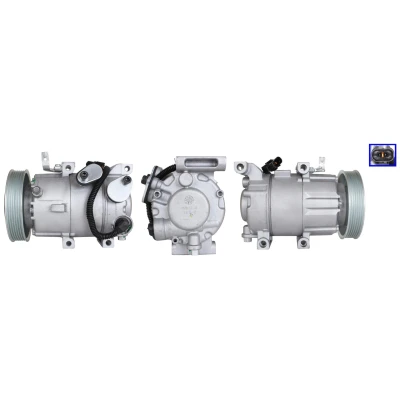 Bilde av LUCAS ACP01144 Kompressor PAG 46 YF R 134a, 1234yf med tetning