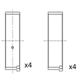 Bilde av FAI AutoParts BB2045 STD Veivaksellager
