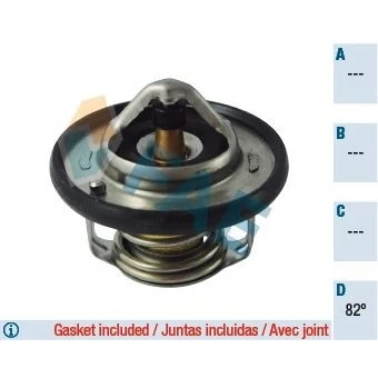 Bilde av Termostat, kjølemiddel, hyundai,kia,nissan,renault, 21200 ED000, ED000A, 25500 38400, 2B000, 77 01 065 352, 068 770