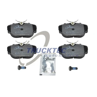 Bilde av TRUCKTEC AUTOMOTIVE 08.35.008 Bremseklosser framaksel BMW: 3 Sedan, Cabrio, Touring
