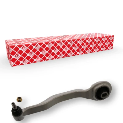 Bilde av FEBI BILSTEIN 21443 Bærebru med sikringsmutter støtte / styreledd, lager framaksel venstre, nede, foran Casterstag Aluminium 19