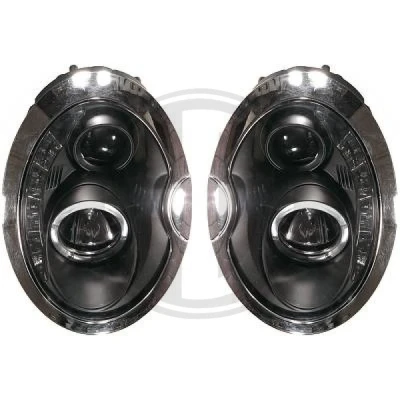 Bilde av DIEDERICHS HD Tuning 1205385 sett hovedfrontlys med motor for høydejustering hovedlys
