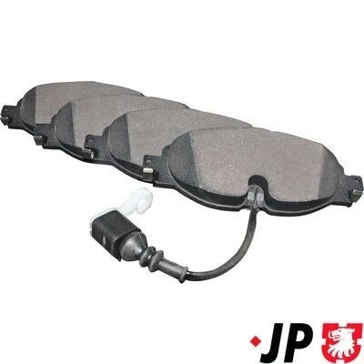 Bilde av JP GROUP 1163609510 Bremseklosser framaksel inkl. slitasjevarselkontakt VOLKSWAGEN: Golf 7, Tiguan I, Passat B8 Variant, SKODA: Octavia 3 Combi