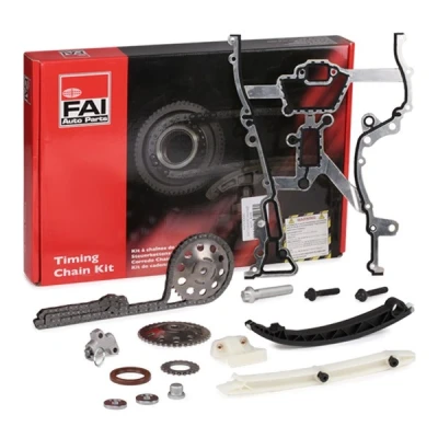 Bilde av FAI AutoParts TCK4S Registerkjedesett med tetning, tannhjul simplex, Boltkjede OPEL: Corsa D Hatchback, Combo C Varebil / Stasjonsvogn, Meriva A