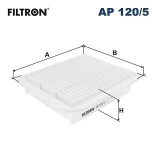 Bilde av FILTRON AP 120/5 Luftfilter 53 207 258 Filterinnsats MITSUBISHI: OUTLANDER 3, Lancer 8 Limousine, ASX SUV, PEUGEOT: 4008 CITROËN: C4 Aircross