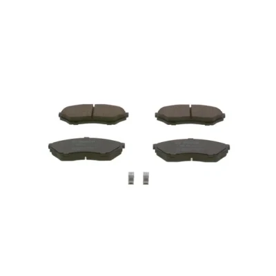 Bilde av BOSCH 0 986 424 713 Bremseklosser Low Metallic med akustisk slitasjevarsel antihyle blikk