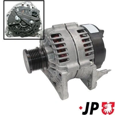 Bilde av JP GROUP 1190101200 Dynamo 14V 90A VOLKSWAGEN: Transporter 5 Bus, 5, Multivan (7HM, SKODA: Octavia I Hatchback, Fabia 2, 1 Combi