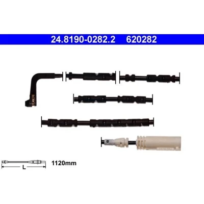 Bilde av ATE 24.8190 0282.2 Bremsebeleggslitasje BMW: X1