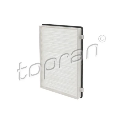 Bilde av TOPRAN 207 481 Kupéfilter pollenfilter, Filterinnsats 270 210 27 firkantet CHEVROLET: Captiva, OPEL: Antara