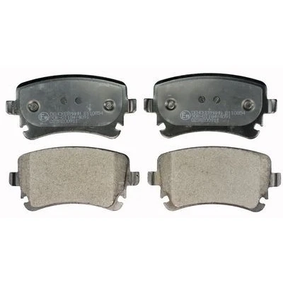 Bilde av DENCKERMANN B110854 Bremseklosser bakaksel klargjort for slitasjeindikator, ekskl. slitasjevarselkontakt AUDI: A4 B7 Avant, A8 D3, A6 C5 Avant
