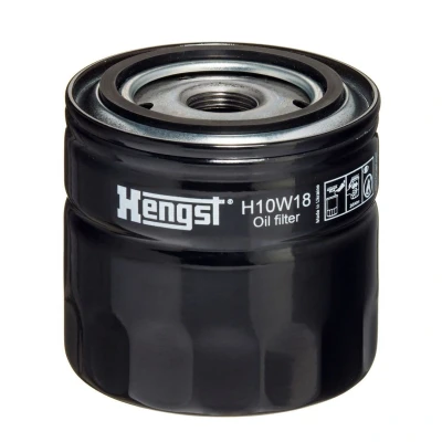 Bilde av HENGST FILTER H10W18 Oljefilter M22x1,5 Påskruingsfilter JEEP: CHEROKEE V, Commander, GRAND 4, FORD: MONDEO 3 Kombi,