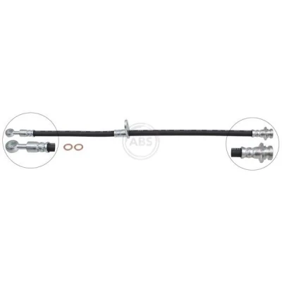 Bilde av A.B.S. SL 1640 Bremseslange 463mm INN M10x1.0