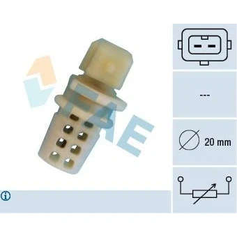 Bilde av Sensor, innsugningsluft temperatur, mitsubishi,opel,renault,volvo, 0836402, 09109683, 30804940, 30871112, 4401683, 77 00 744 583, 01