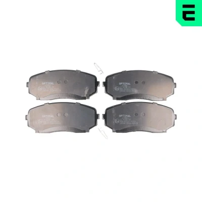 Bilde av OPTIMAL BP 12486 Bremseklosser framaksel med akustisk slitasjevarsel MAZDA: CX 7, MITSUBISHI: Pajero Sport III SUV