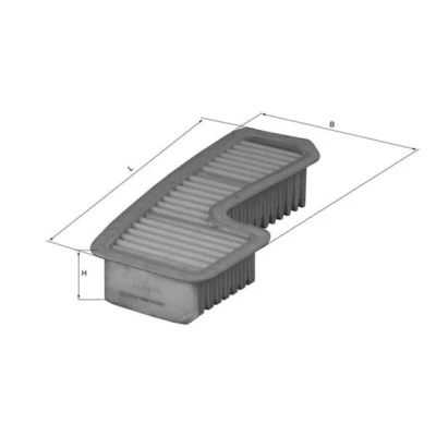 Bilde av MAHLE ORIGINAL LX 1936 Luftfilter 53,0 174 335,0, 335,0 Filterinnsats TOYOTA: RAV4 II SUV, LEXUS: IS I Sedan