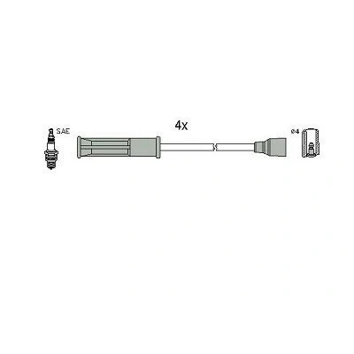 Bilde av HITACHI 134516 Pluggledninger