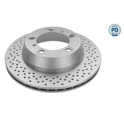 Bilde av MEYLE 483 523 0009/PD Bremseskiver bakaksel 299 20 5 130 perforert / ventilert Sink lamell belagt høy karbon PD Quality PORSCHE: Cayman