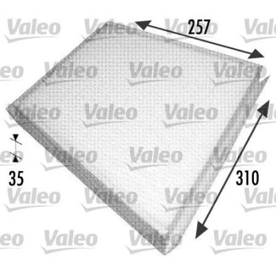 Bilde av VALEO CLIMFILTER COMFORT 698702 Kupéfilter Partikkelfilter 316 259 35 MERCEDES BENZ: E Klasse Sedan, T modell, CLS Coupé