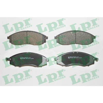Bilde av Bremseklosser sett, Framaksel, nissan pick up, 41060VK190, D1060VK190