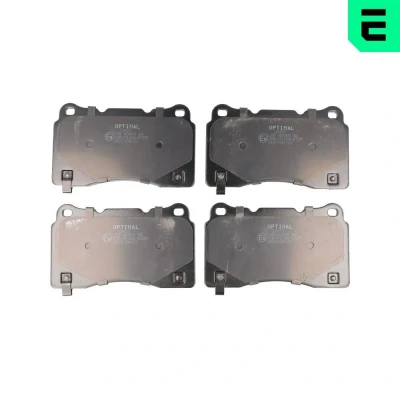 Bilde av OPTIMAL BP 12457 Bremseklosser framaksel med akustisk slitasjevarsel TESLA: Model S, X, OPEL: Insignia A Sports Tourer, Hatchback