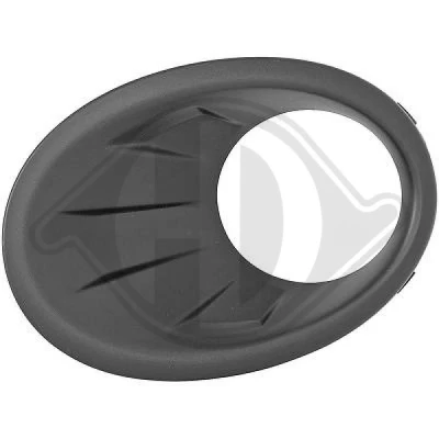 Bilde av DIEDERICHS 6045947 Tildekning, tåkelyskaster venstre NISSAN: Qashqai / Qashqai+2 I (J10, NJ10) 2.0 dCi, dCi firehjulsddrift, 1.5 1.6,