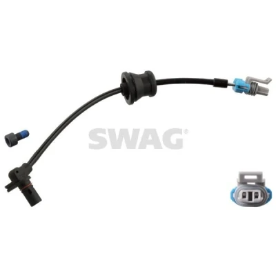 Bilde av SWAG 33 10 1902 ABS Sensor venstre bakaksel, høyre bakaksel med skrue 211 275 OPEL: Antara, CHEVROLET: Captiva