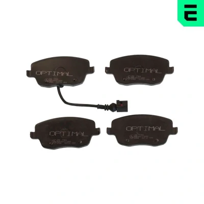 Bilde av OPTIMAL BP 77501 Bremseklosser framaksel inkl. slitasjevarselkontakt SKODA: Fabia 2, Roomster, I Hatchback, VOLKSWAGEN: Polo IV Hatchback