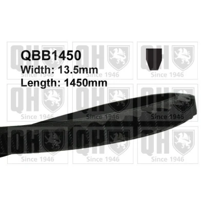 Bilde av QUINTON HAZELL QBB1450 Kilerem 13 1450 OPEL: Campo, Frontera A SUV, NISSAN: Pick Up