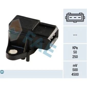 Bilde av Sensor, sugerørtrykk, mercedes benz, 011 542 07 17, A 17