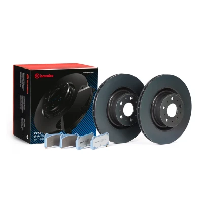 Bilde av Bremsesett, Skivebremser, Framaksel tesla model y OE 118861200D, 800824000A, 800824000B