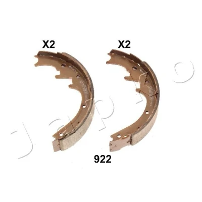 Bilde av JAPKO 55922 Bremsesko 254 46 JEEP: Cherokee III