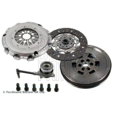 Bilde av BLUE PRINT ADBP300130 Clutch fire deler med sentral utkobling, syntetisk fett, svinghjulskruer, dobbeltmassesvinghjul svinghjul 240mm