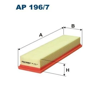 Bilde av FILTRON AP 196/7 Luftfilter 49 93 333 Filterinnsats PEUGEOT: 207 Hatchback, SW, CITROËN: C3 II