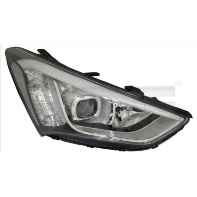Bilde av TYC 20 14922 16 2 Frontlykter venstre D3S/H7, LED for høyrekjøring med elektromotor, LED, uten styring