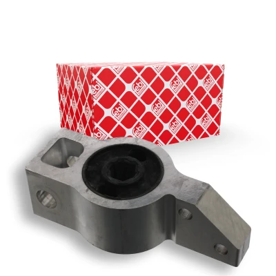 Bilde av FEBI BILSTEIN 38663 Styrestang Lagring med holder nede, framaksel høyre, bak Aluminium Gummimetallager VOLKSWAGEN: Touran I, GOLF 6