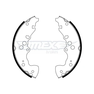 Bilde av TOMEX brakes TX 22 95 Bremsesko bakaksel 254 57 SUZUKI: Grand Vitara 1 SUV