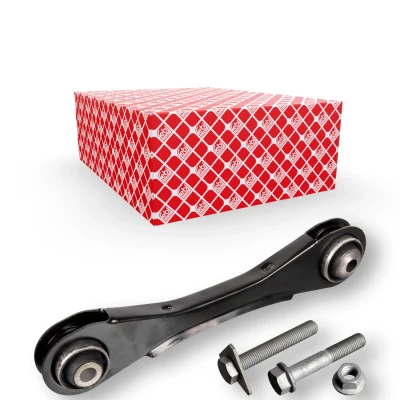 Bilde av FEBI BILSTEIN 170853 Bærebru med tilleggsmateriale lager venstre bakaksel, øvre, foran Casterstag stålplate BMW: 3 Sedan, Touring, 1 Hatchback