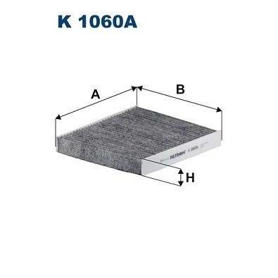 Bilde av FILTRON K 1060A Kupéfilter Karbonfilter 223 202 30 LEXUS: IS 3, GS III, IV, NISSAN: Almera II Hatchback
