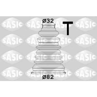 Bilde av SASIC 4003432 Drivakselmansjett hjulside Termoplast RENAULT: Kangoo I, I Express