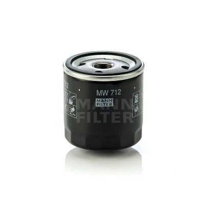 Bilde av MANN FILTER MW 712 Oljefilter 3/4 16 UNF 1B Påskruingsfilter