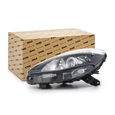 Bilde av TYC 20 12118 05 2 Frontlykter venstre H7/H1/H7 med blinklys for høyrekjøring uten elektromotor RENAULT: CLIO III Grandtour, 3