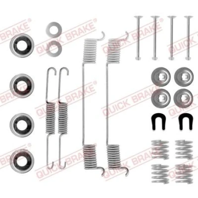 Bilde av QUICK BRAKE 105 0635 Tilbehørsett, bremsesko NISSAN: Laurel