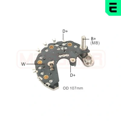 Bilde av Likeretter, generator, citroën,fiat,mercedes benz,peugeot